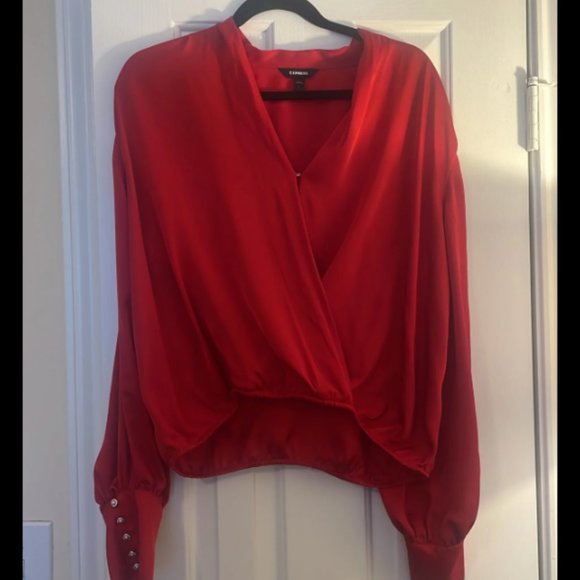 Tops - Red Blouse